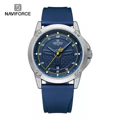 NAVIFORCE, reloj de pulsera informal de cuarzo, relojes impermeables a la moda para hombre, correa deportiva de silicona, reloj luminoso para hombre, reloj Masculino - comprar en línea