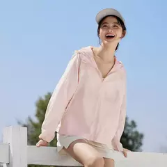 Semir-Chaqueta de malla con capucha para mujer, ropa holgada con textura refrescante, protector solar, 2024 en internet