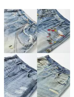 Imagen de TOYOUTH Mujer Denim Jean 2025 Primavera Nuevos pantalones largos 8518053