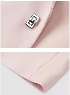 Imagen de Semir-Chaqueta de longitud media para mujer, suéter de Color liso que combina con todo, traje informal a la moda, novedad de otoño, 2023