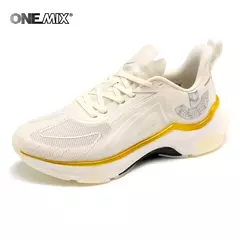 ONEMIX, zapatillas para correr para hombre, zapatillas deportivas de malla transpirable con cordones, zapatos para correr al aire libre, zapatillas antideslizantes a la moda para caminar - tienda en línea