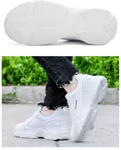 Image of BONA, nuevos diseñadores, Zapatillas blancas, zapatos planos para Mujer, zapatos vulcanizados, Zapatillas informales para Mujer, Zapatillas para Mujer con plataforma de tamaño europeo