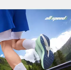 Zapatillas de correr Furious ET para hombre, zapatos de carreras con placa de carbono, rebote de maratón, amortiguación transpirable, 672512216F, 361 grados - tienda en línea