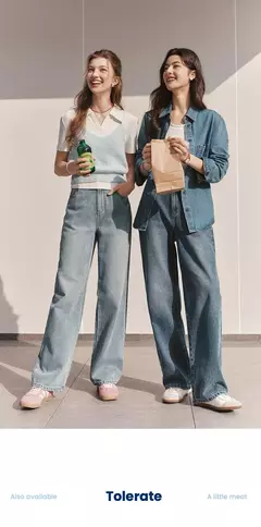 Imagen de Semir Jeans Mujer 2024 Nuevo estilo de invierno con forro polar Pantalones hasta el suelo Pantalones de pierna ancha estilo Hong Kong