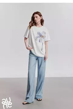 TOYOUTH Camiseta de manga corta para mujer, camisetas nuevas de primavera 2025 8521019 - Eleganzie