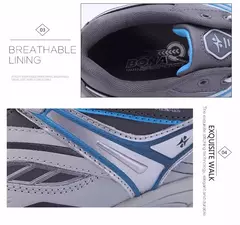 Imagen de BONA, nuevos zapatos de tenis de estilo clásico para hombre, zapatos deportivos con cordones para hombre, zapatillas cómodas de alta calidad para hombre