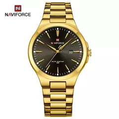 NAVIFORCE, diseño Original, relojes de moda para hombre, calendario Simple de acero inoxidable, relojes de pulsera impermeables para hombre, reloj Masculino en internet