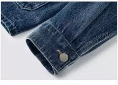 Semir chaqueta vaquera para mujer, Top con solapa y hombros caídos, informal y elegante, nueva chaqueta holgada de primavera 2025, moda de Instagram