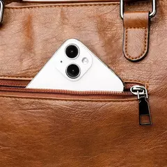 Imagen de Bolso elegante para mujer, bolsos con asa superior de cuero de alta calidad, bolso de hombro tipo bandolera para mujer, bolso informal grande 2025