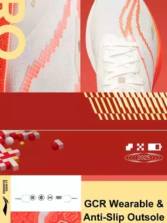 Li-ning hombres RED HARE 8 PRO zapatillas para correr de carreras BOOM FIBRA cojín zapatos deportivos estables zapatillas ligeras antideslizantes usables ARPV003 en internet