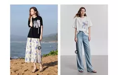 Imagen de TOYOUTH Camiseta de manga corta para mujer, camisetas nuevas de primavera 2025 8521019