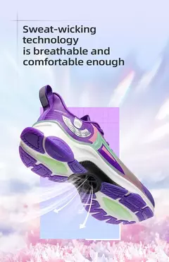 Imagen de ONEMIX, zapatillas para correr para hombre, zapatillas deportivas de malla transpirable con cordones, zapatos para correr al aire libre, zapatillas antideslizantes a la moda para caminar