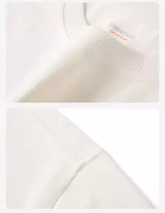 SIMWOOD 2025 Primavera Verano nuevo 160gsm sensación fresca Sorona tela camisetas de manga larga hombres reactivo UV - Eleganzie