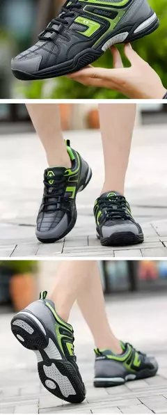 Imagen de BONA, recién llegado, zapatos de tenis de estilo clásico para hombre, zapatillas de entrenamiento para correr al aire libre, zapatos atléticos con cordones para hombre