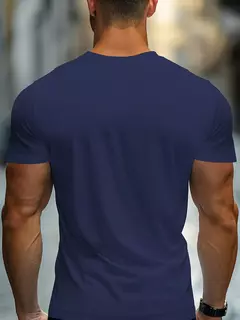 Camiseta holgada de verano 100% algodón puro para hombre, talla grande NY, estampado gráfico, informal, ajustada, cuello redondo, manga corta - Eleganzie