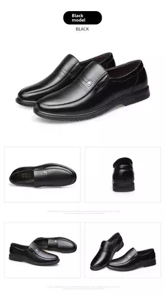 Zapatos de cuero genuino, mocasines para Hombre, zapatos de cuero informales de negocios, mocasines suaves clásicos, zapatos planos transpirables para Hombre - comprar en línea