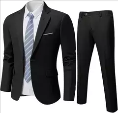 Traje elegante para hombre para boda, 3 piezas, 2 conjuntos, Blazers, chaquetas completas, chaleco, pantalones, abrigos de lujo a la moda, traje clásico Formal 2025 en internet
