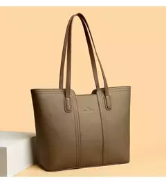 Bolsos de mujer de 3 capas de marca genuina, bolsos grandes de cuero suave de alta calidad de diseñador, bolso de hombro para mujer 2024, bolso de mensajero 2024 - tienda en línea