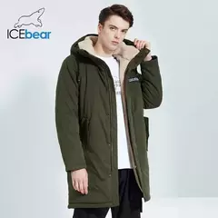 ICEbear-Chaqueta de invierno para hombre, abrigo corto elegante, a prueba de viento y cálido, ropa de marca MWC20887D, novedad de 2022