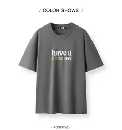 Image of Semir-Camiseta de manga corta para hombre, Top holgado con estampado, protección contra el calor, absorbente de humedad, para uso diario, 2025, novedad de verano