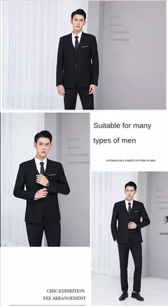 Traje para hombre elegante boda 3 piezas 2 conjuntos Blazers chaquetas completas chaleco pantalones moda abrigos de lujo 2025 traje clásico Formal en internet