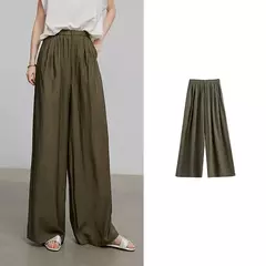 TOYOUTH Pantalones casuales para mujer 2025, novedad de verano, pantalones largos 8527002 en internet