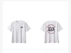 SIMWOOD 2025 novedad de verano, camisetas de tela de sensación fresca de gran tamaño 230gsm para hombres, camisetas de moda con estampado de letras de alta calidad
