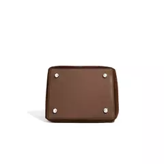 Bolso de hombro tipo bandolera de piel de ante de lujo, bolso tipo cubo tipo cesta de compras de alta calidad, bolso marrón clásico de moda para mujer - comprar en línea