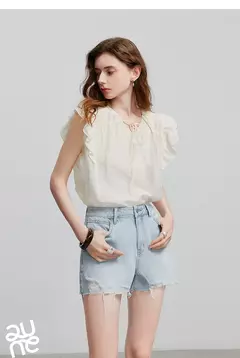 TOYOUTH Blusa Mujer Camisa 2025 Verano Nueva Camisa 8522002 en internet