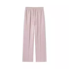 Semir pantalones casuales para mujer, pantalones largos perezosos, versátiles, primavera 2024, nuevos pantalones de pierna ancha adelgazantes y alargados de piernas