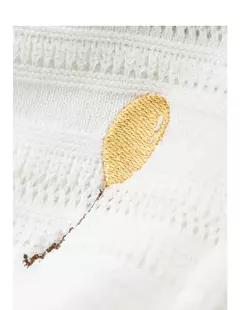 TOYOUTH-prendas de punto para mujer, Tops ahuecados con cuello redondo y contraste de Color, novedad de verano 2024 - comprar en línea