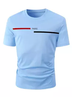 Camiseta holgada de verano para hombre, camisetas estampadas 100 algodón, camisetas de marca con estampado negro para hombre, camiseta blanca de moda, ropa informal para hombre - Eleganzie