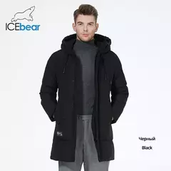 ICEbear 2023 chaquetas de invierno para hombres abrigo de algodón casual parkas acolchadas de longitud media MWD3061D on internet