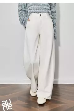 TOYOUTH Jeans de mezclilla para mujer 2025 Primavera Nuevo estilo americano Pantalones largos rectos de pierna ancha en internet