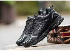 BONA, nuevos zapatos clásicos de estilo para correr para hombre, zapatos deportivos con cordones para hombre, zapatillas deportivas de cuero para correr al aire libre, cómodas
