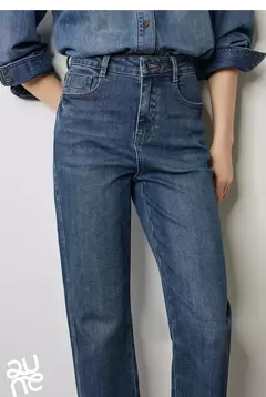 TOYOUTH-pantalones vaqueros de mezclilla para mujer, Vaqueros largos de cintura alta con forma de pera lavada a la piedra, novedad de otoño, 2024 - tienda en línea