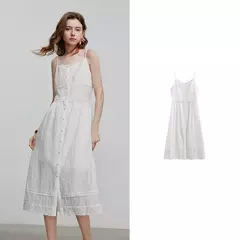 TOYOUTH Vestido de mujer 2025 Verano Nuevo vestido elegante 8529022