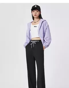Semir-chaqueta con capucha para mujer, abrigo de gran tamaño, texturizado, Color contrastado, novedad de primavera 2023 - comprar en línea