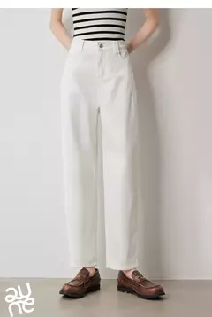 TOYOUTH-pantalones vaqueros para mujer, Vaqueros elásticos de cintura alta hasta el tobillo, bombachos, Otoño, 2024