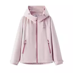 Semir prendas de vestir exteriores para mujer a prueba de viento de tres pruebas primavera 2025 nueva chaqueta con capucha de manga raglán a la moda - Eleganzie