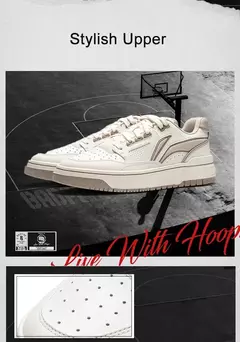 Li-ning hombres mujeres BADFIVE ROOKIE baloncesto cultura zapatos cojín estilo callejero zapatos deportivos forro ocio zapatillas ABCU025 - tienda en línea
