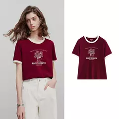 TOYOUTH, camiseta de manga corta para mujer, camisetas nuevas de primavera 2025 GT 5210002 - comprar en línea