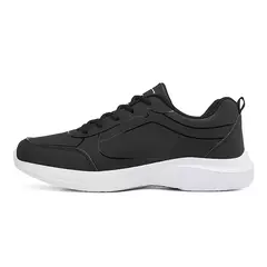 Nuevos zapatos para correr para hombre, zapatillas cálidas de invierno para hombre, zapatos antideslizantes transpirables para caminar para hombre, zapatos informales suaves con cordones, ligeros - comprar en línea