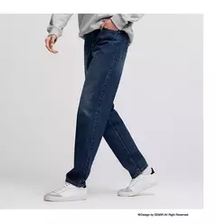 Semir Jeans hombres 2024 invierno nuevo Retro lavado pantalones cónicos sueltos estilo clásico de desplazamiento pantalones largos versátiles on internet