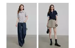 Imagen de TOYOUTH Camiseta de manga corta para mujer, camisetas nuevas de primavera 2025 8521007