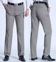 MRMT 2025, nuevos pantalones informales para hombres de mediana edad y mayores, pantalones sueltos rectos de algodón, pantalones finos y gruesos para hombres - buy online