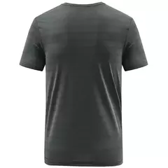 Camiseta para hombre L-6XL 7XL 8XL, novedad de verano, camiseta de manga corta para hombre, camiseta elástica con estampado para Fitness para hombre, camisetas informales de secado rápido 9116 - Eleganzie