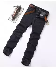 Image of Pantalones clásicos de negocios para hombre, Pantalón de algodón suave y cómodo, informal, elástico, ligero, de lujo, 2024
