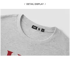 Semir-Camiseta de manga corta para mujer, Top holgado de longitud media con estampado de letras, Top que absorbe la humedad para trajes elegantes, novedad de verano 2025