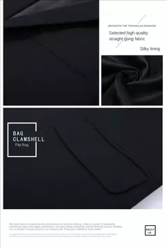 Traje para hombre elegante boda 3 piezas 2 conjuntos Blazers chaquetas completas chaleco pantalones moda abrigos de lujo 2025 traje clásico Formal - Eleganzie